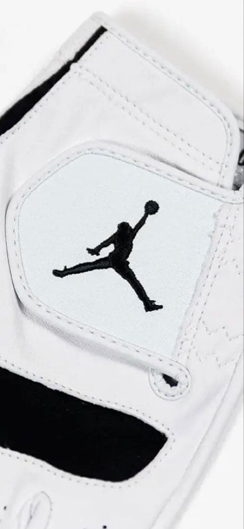 Jordan Tour Glove ホワイト/ブラック Sサイズ
