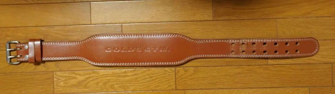 ゴールドジム プロレザーベルト Mサイズ