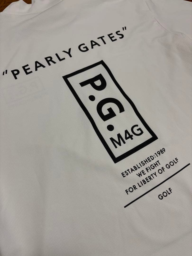 大きいサイズ！パーリーゲイツ PEARLYGATES ゴルフシャツ サイズ7