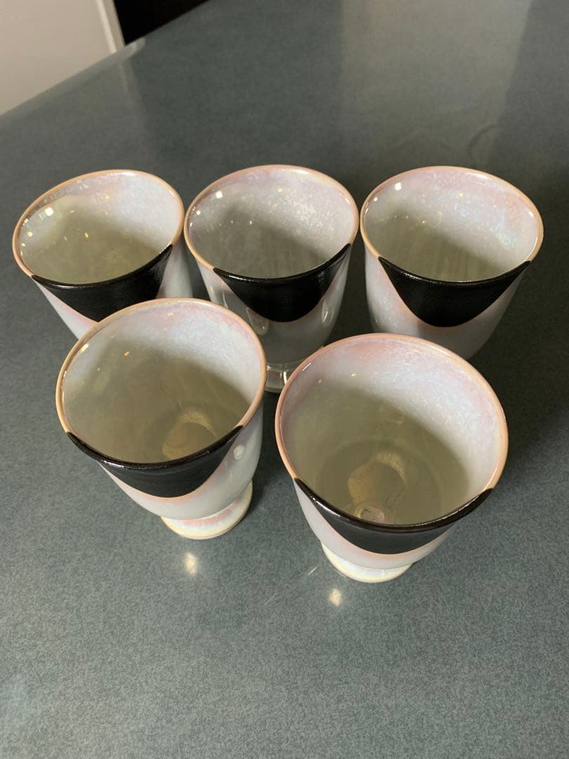 オーロラカラー　ティーセット　茶器セット