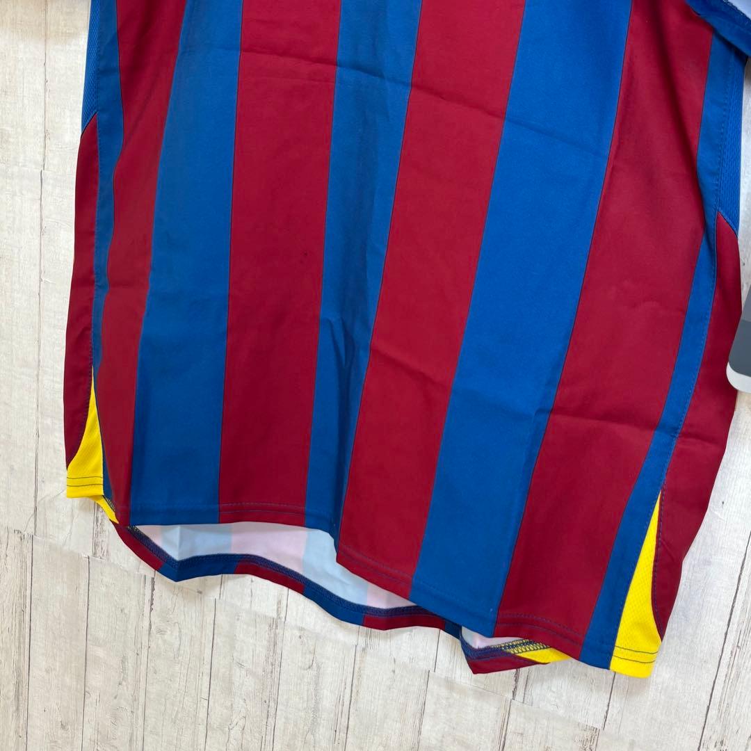 【新品タグ付き】希少 FCバルセロナ ロナウジーニョ 10 ユニフォーム