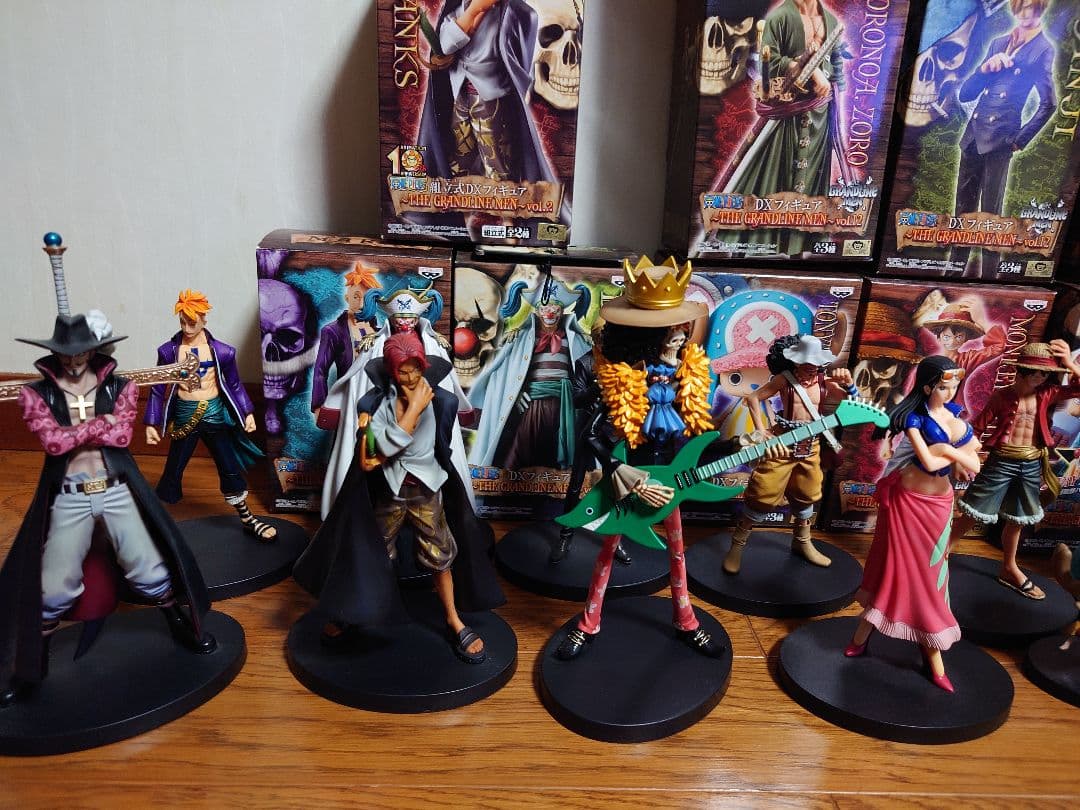 ワンピース麦わらの一味フィギュアまとめ売り
