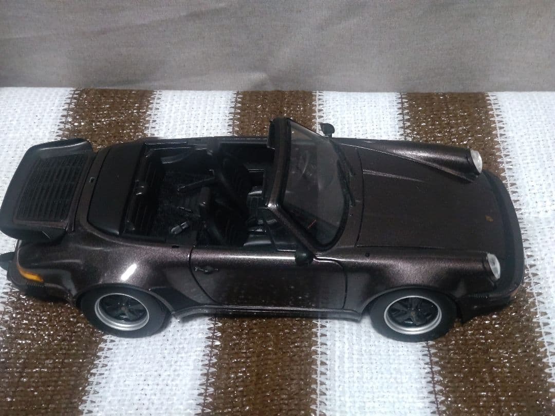 当時物　1/18 ミニカー　NOREV　ノレブ　ポルシェ911ターボ　カブリオレ