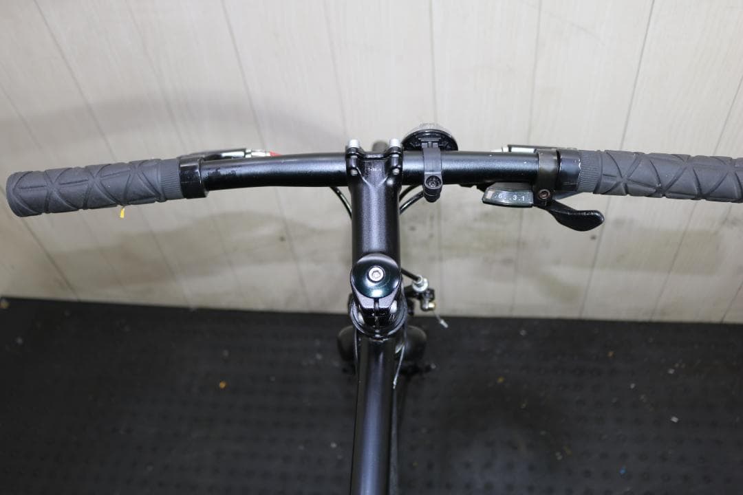 あさひ製レユニオン LILU 700C クロモリ 8速 460mm クロス　黒