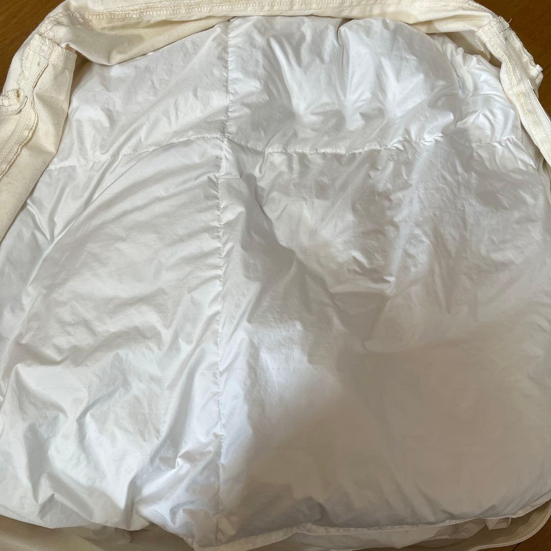 無印良品　防ダニ　羽毛薄掛ふとん／Ｓ