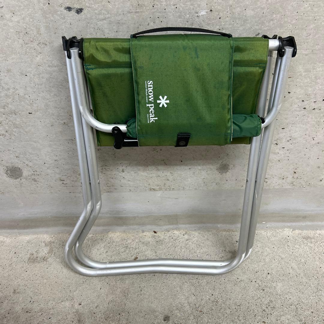 スノーピーク　パッドインチェア　レッド　グリーン　廃盤　LV-052PR
