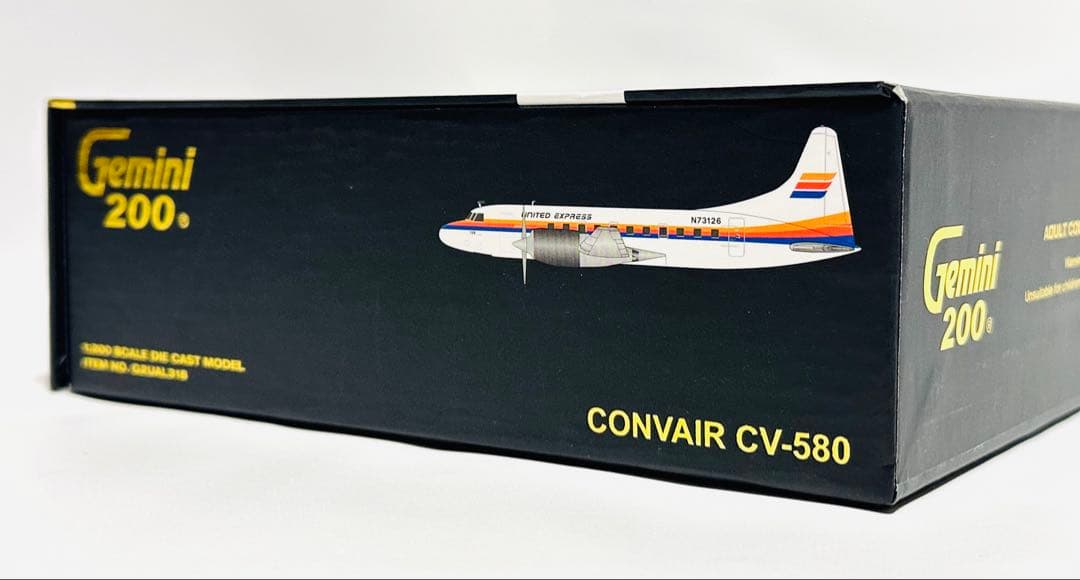 Gemini 1/200 コンベア CV-580 United Express