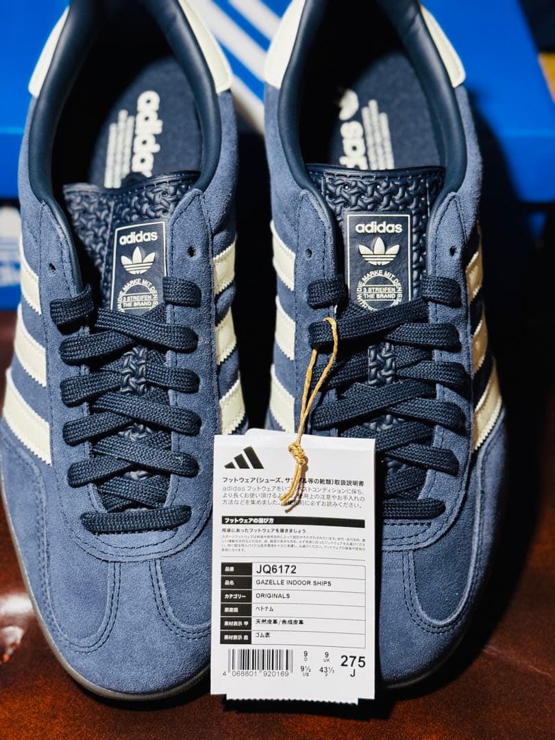 adidas Gazelle ネイビー 27.5