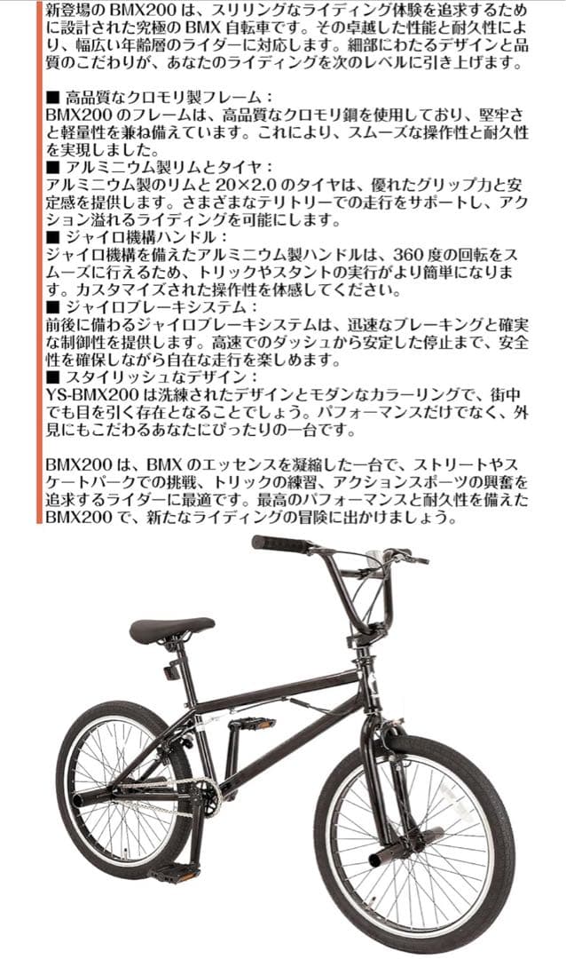 大値下げ ‼️BMX自転車 20インチ自転車競技 クロモリフレーム シルバー