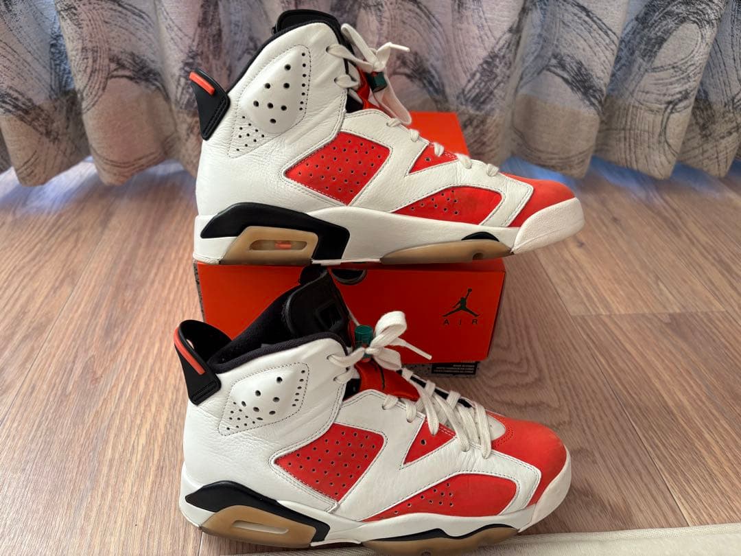 Nike Air Jordan 6 ゲーターレード　ホワイト/オレンジ/ブラック