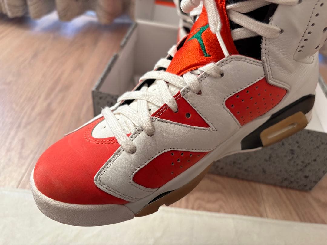 Nike Air Jordan 6 ゲーターレード　ホワイト/オレンジ/ブラック
