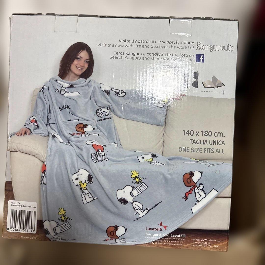 【セール！】イタリア　ラバデッリ社　カンガルーブランケットウェアSnoopy