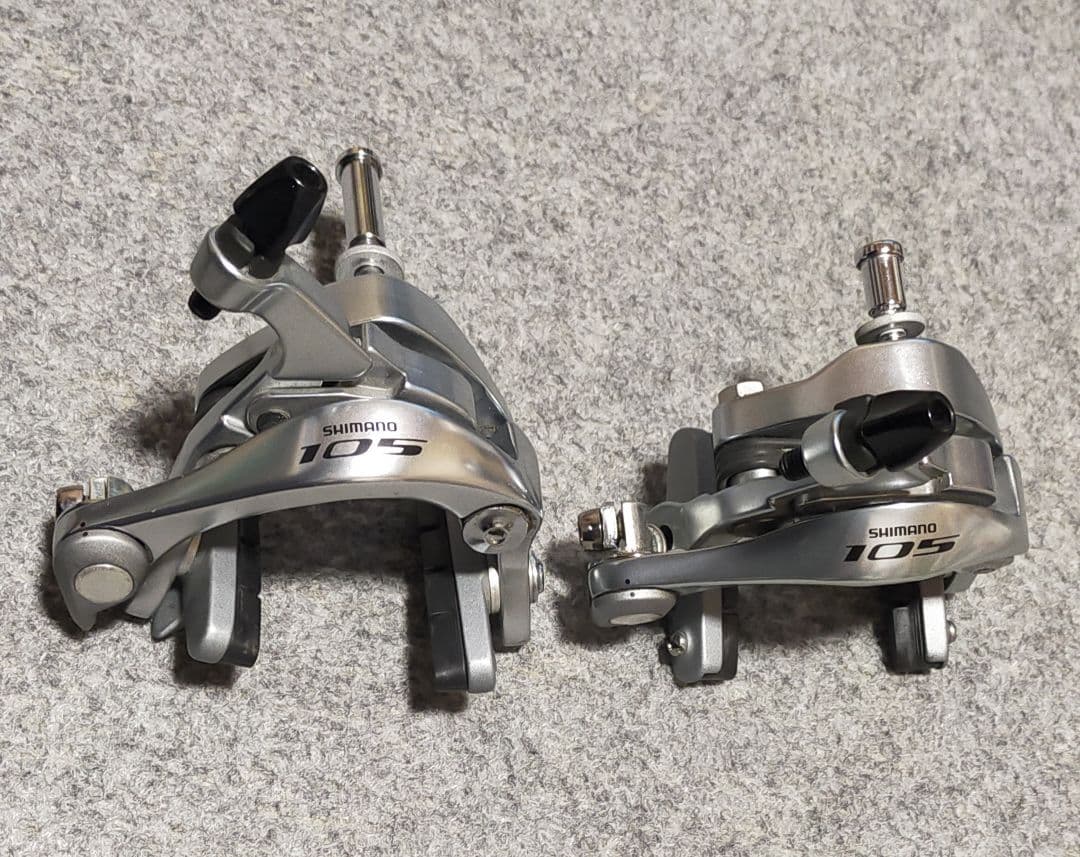Shimano 105 ブレーキ前後