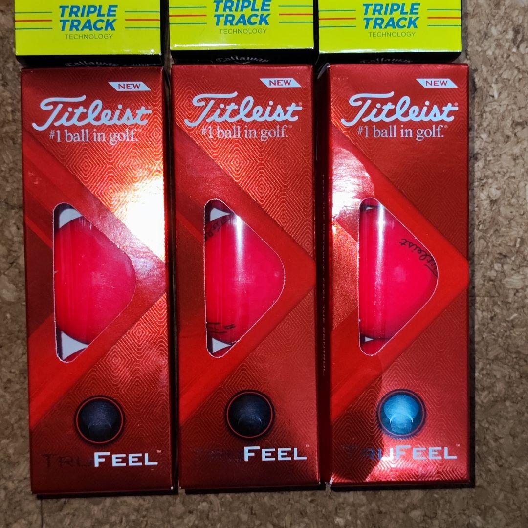 Callaway クロムソフトX Titleist TruFeel ゴルフボール