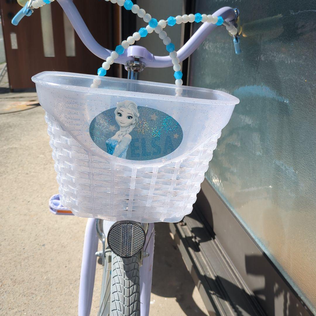 アナ雪 子供用自転車ヘルメット付き※手渡し限定※