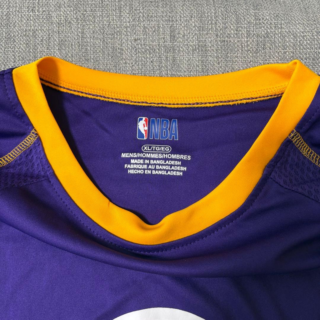 Lakers レイカーズ 長袖Tシャツ バスケットボール
