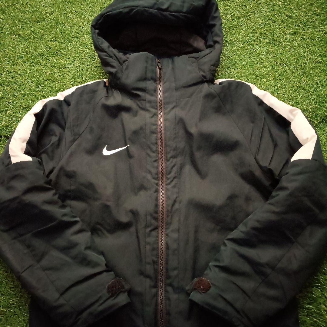 Nike ジュニア フード付きベンチコート Sサイズ ブラック