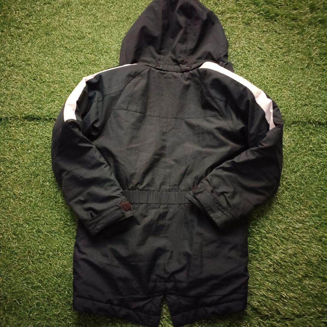 Nike ジュニア フード付きベンチコート Sサイズ ブラック