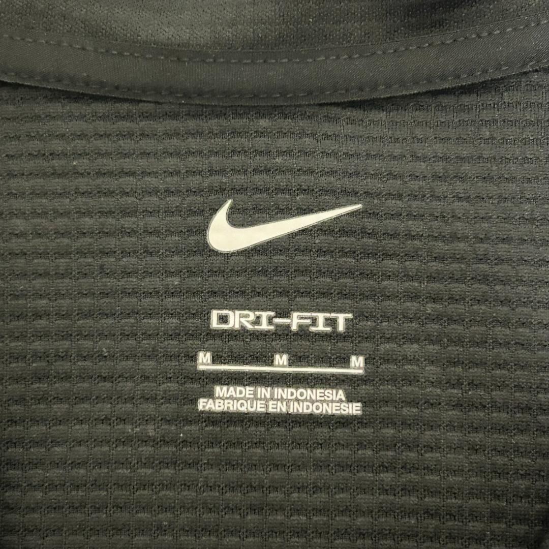 美品　NIKE　読売ジャイアンツ　長袖シャツ　ハーフジップ　ドライフィット　M