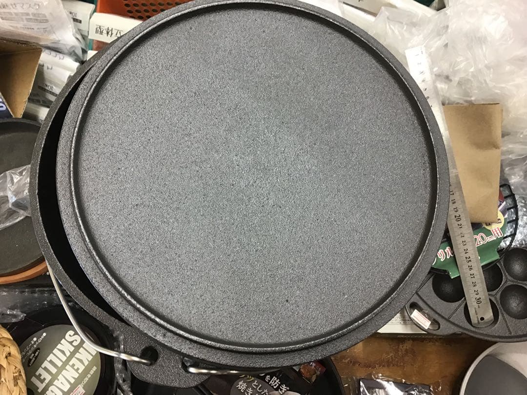 ダッチオーブン　鉄鋳物　キャプテンスタッグ　929