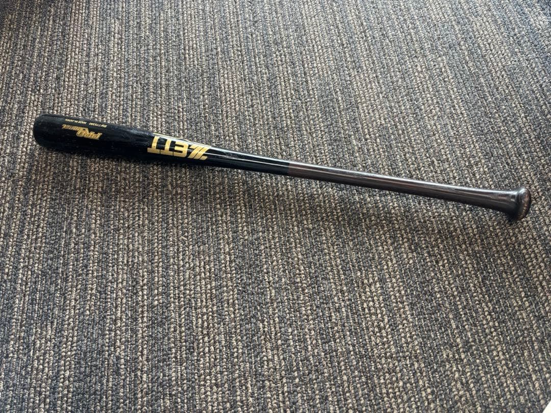 少年軟式木製フラットバット⭐︎平面バット⭐︎ZETTプロモデル BWT75380