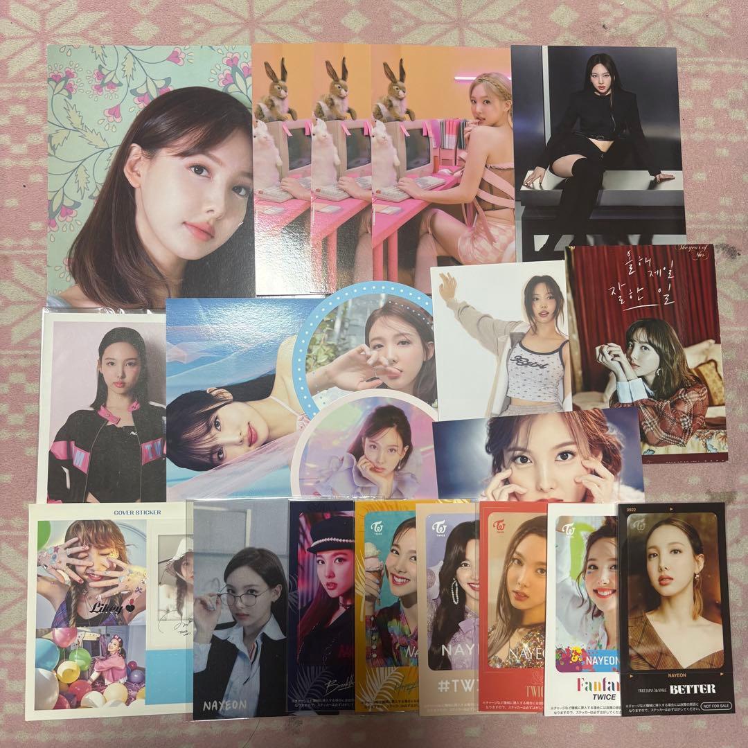 TWICE ナヨン モモ サナ ミナ チェヨン トレカ グッズ まとめ売り