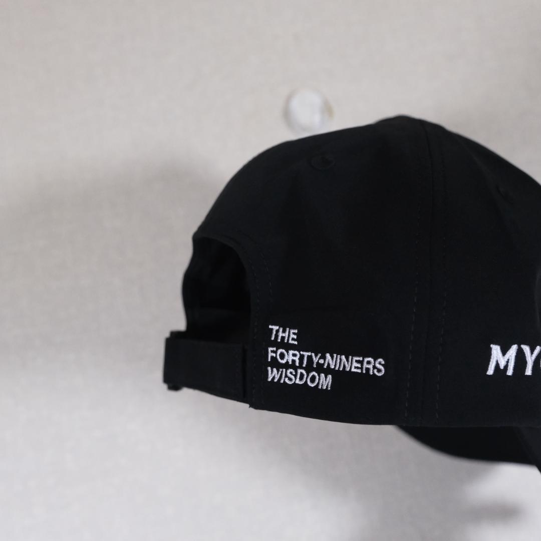 タ*オ様 TFW49 MYGOL 5 PANEL CAP キャップ 帽子 ブラッ