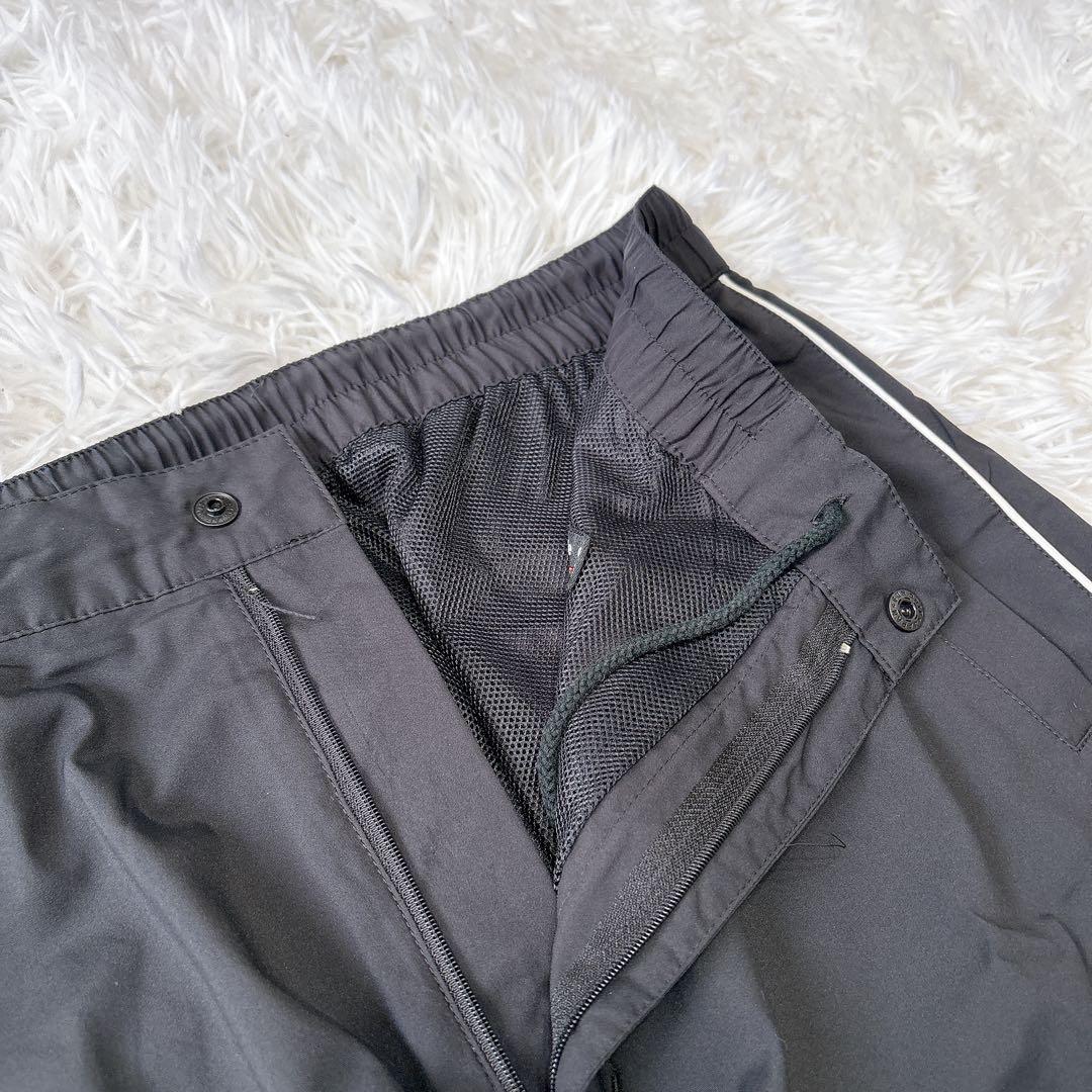 テーラーメイド ゴルフパンツ 黒 XL メッシュ ロゴ