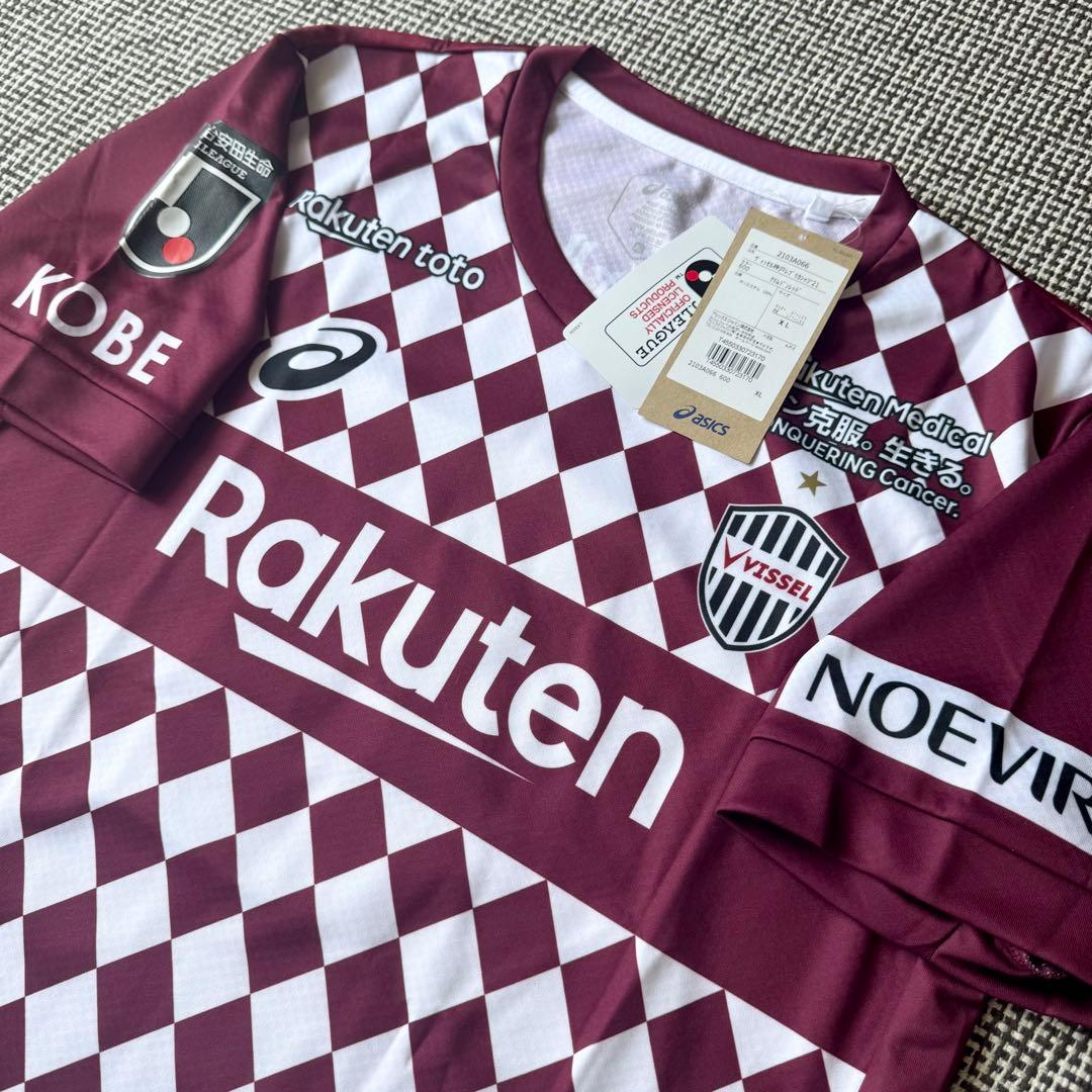 【新品・タグ付き】A・イニエスタ ＃８ ヴィッセル神戸 ２０２１（H）