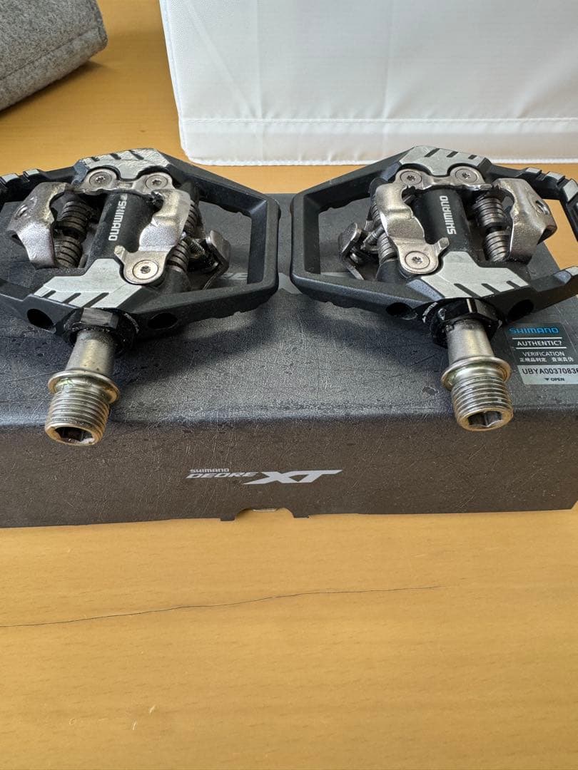 【良品】SHIMANO DEORE XT PD-M8120 SPDペダル