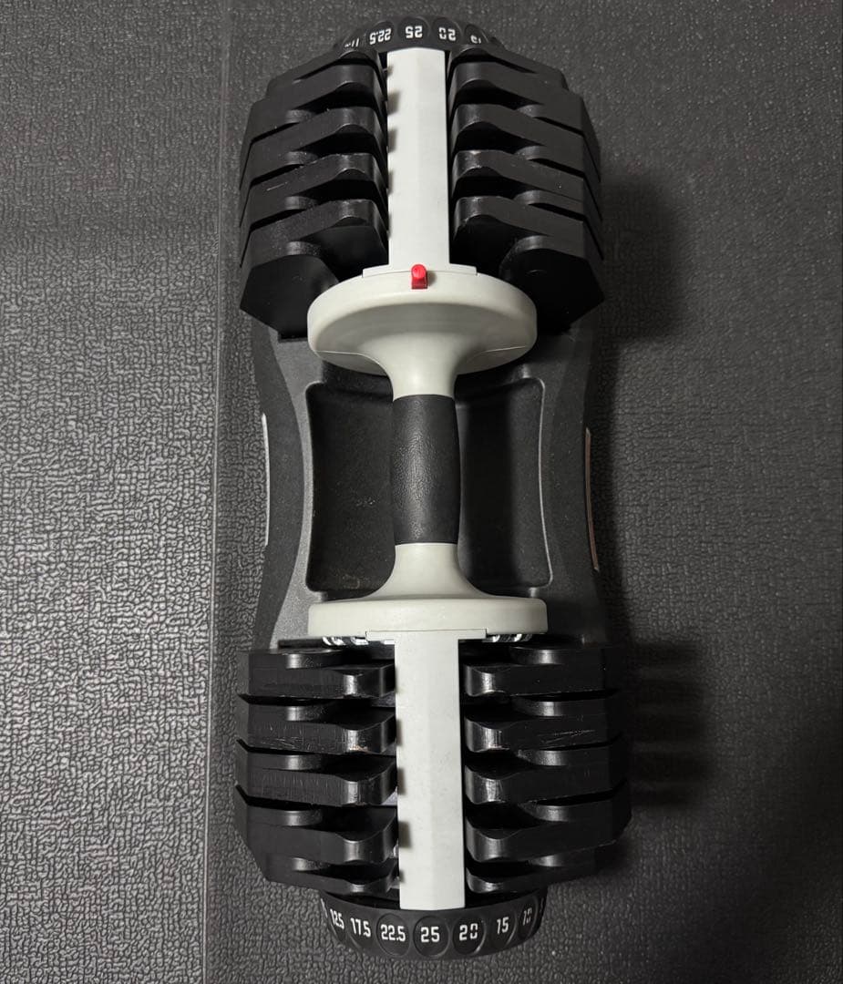 可変式ダンベル1個 25.0kg 2.5Kg刻みで調整可能