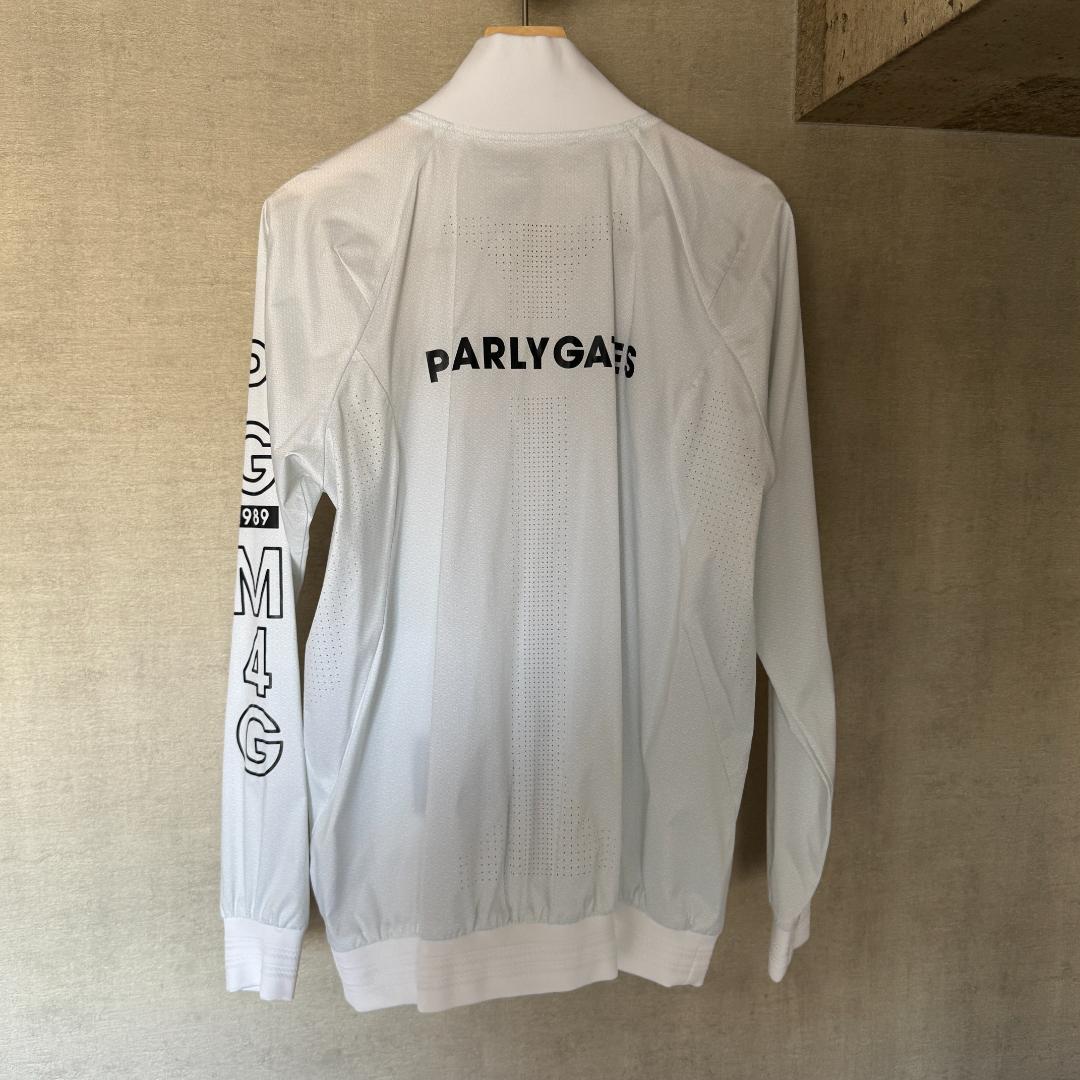 【中古】PEARLY GATES パーリーゲイツ ゴルフ ブルゾン ホワイト 白
