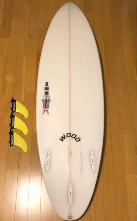 美品中古☆ トラビスロギー本人ボード 5.8 プロボード サーフボード