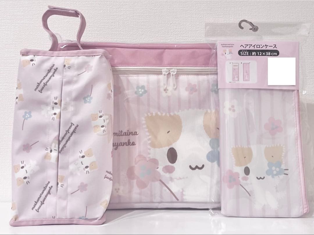 ♡最安値♡新品 マシュマロみたいなふわふわにゃんこ 3点 サンリオ 平成 ポーチ