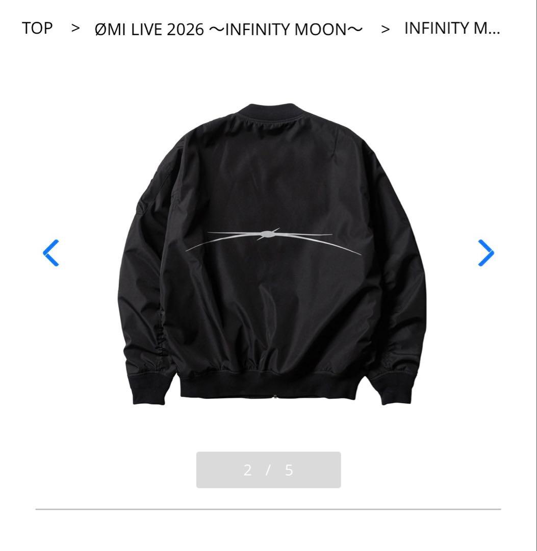 INFINITY MOON MA-1/登坂広臣 OMI ※2月末まで