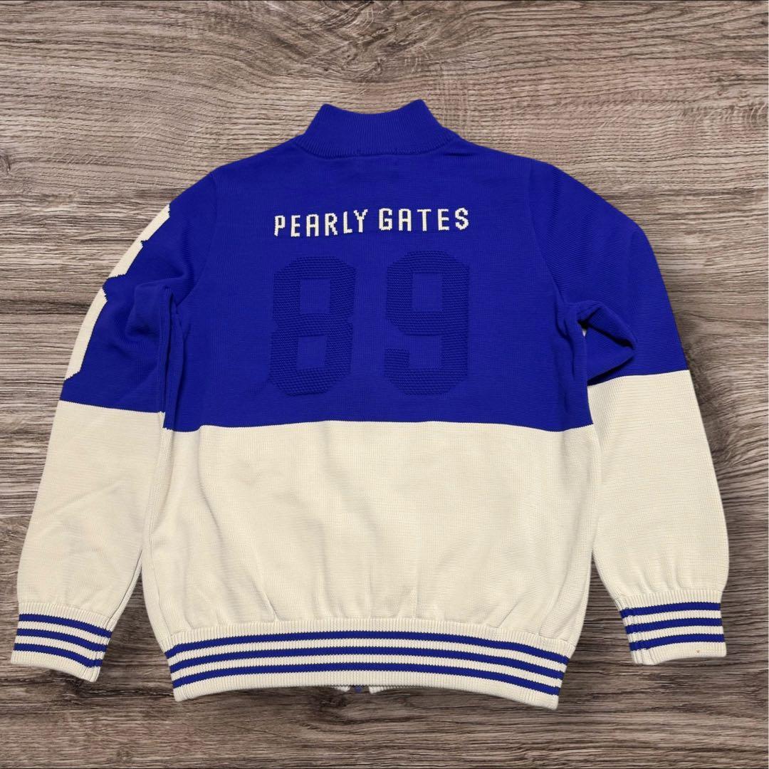 PEARLY GATESパーリーゲイツジップアップニットジャケットサイズ1美品