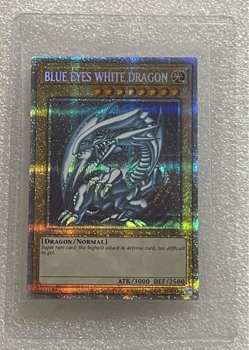 遊戯王　青眼の白龍　ブルーアイズホワイトドラゴン　プリズマ　プリシク　英語