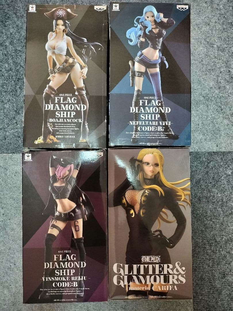 ワンピース フィギュアセット GLITTER & GLAMOURS