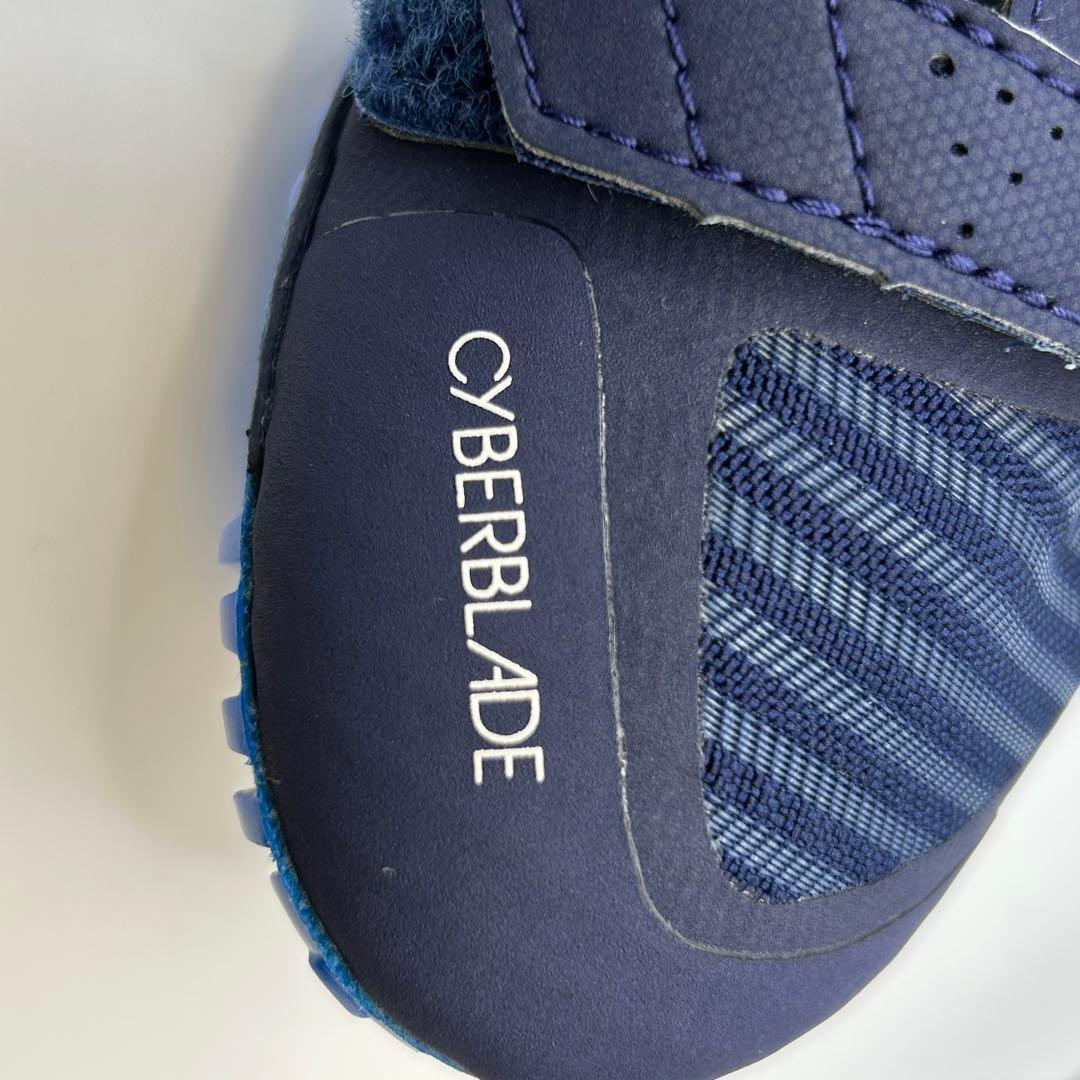 【美品】アシックス asics CYBERBLADE 16 24.5cm ブルー