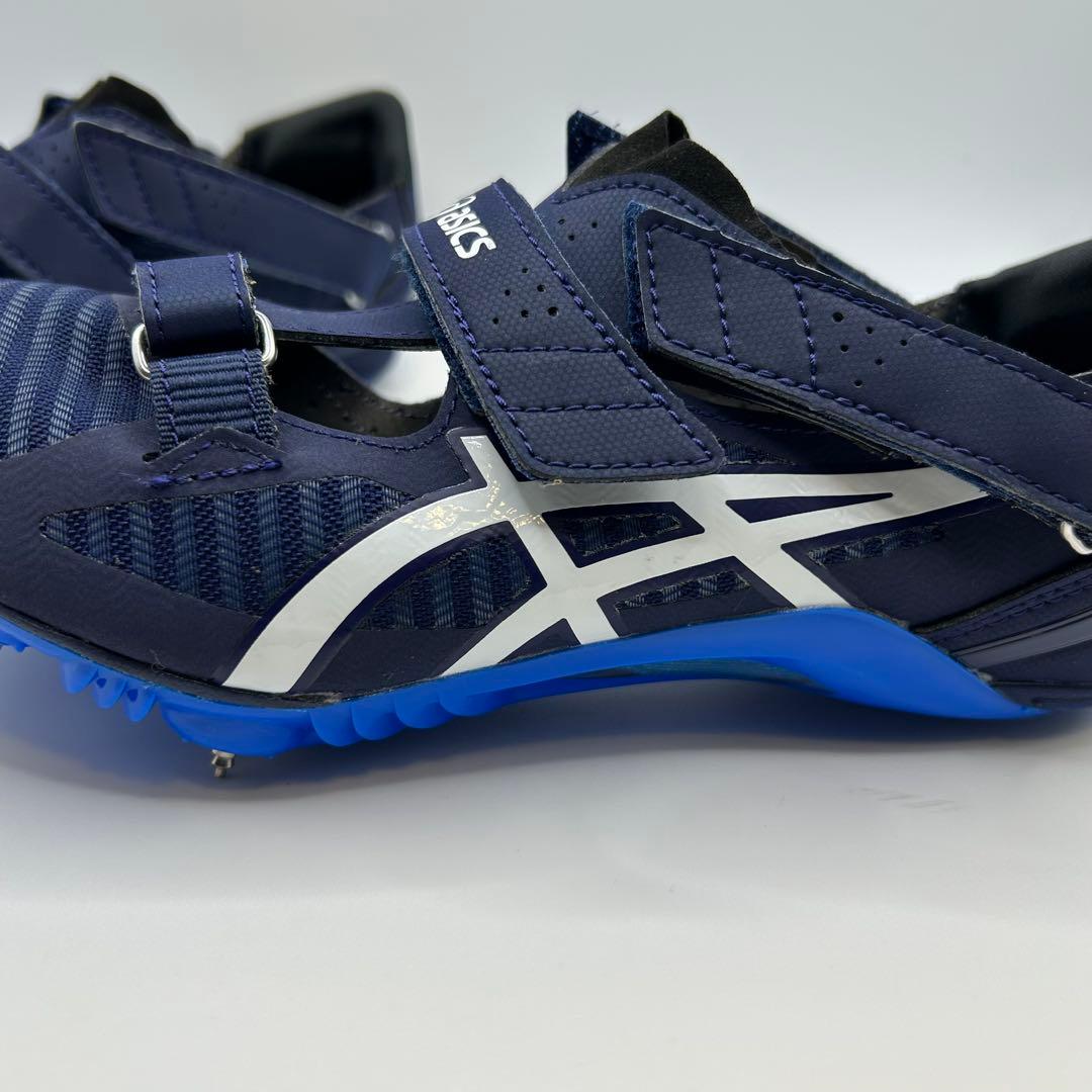 【美品】アシックス asics CYBERBLADE 16 24.5cm ブルー
