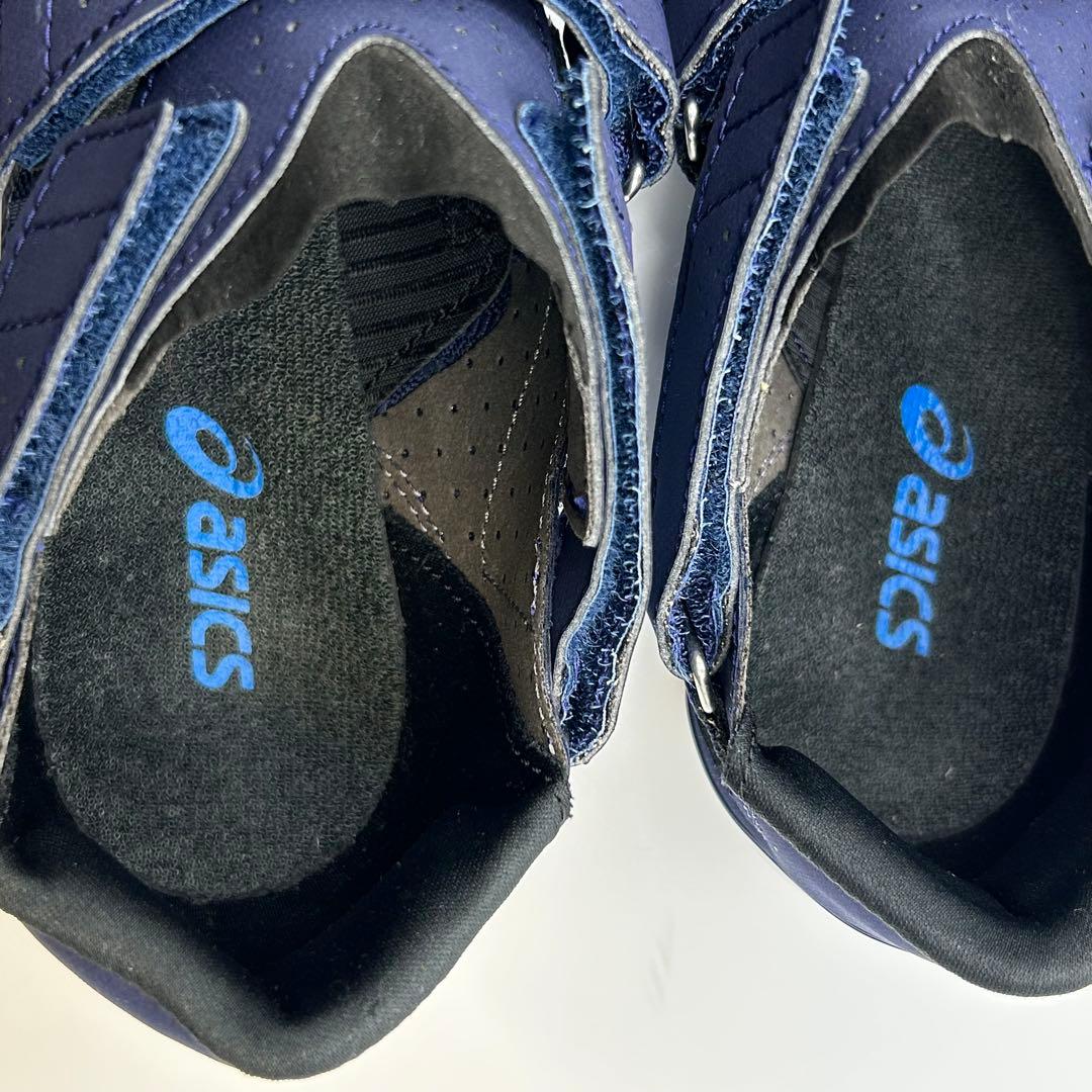 【美品】アシックス asics CYBERBLADE 16 24.5cm ブルー