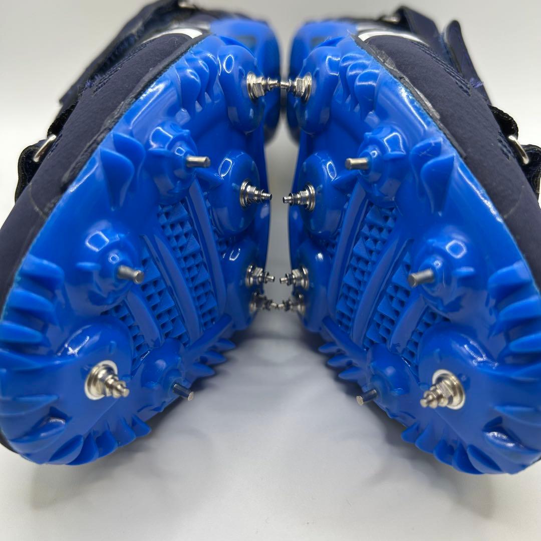 【美品】アシックス asics CYBERBLADE 16 24.5cm ブルー