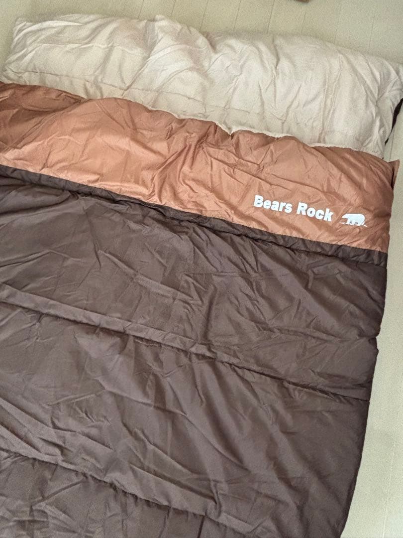 Bears Rock 寝袋 ブラウン