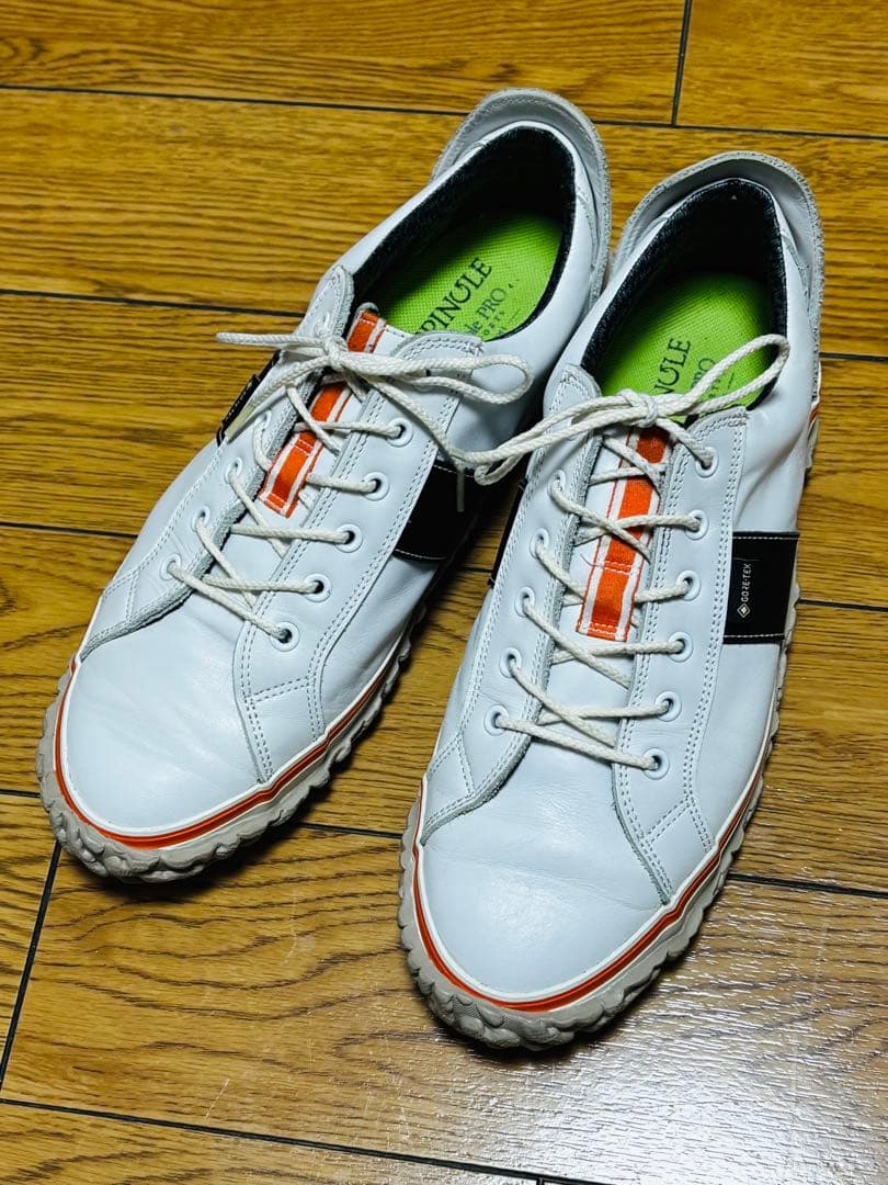 ハ*ル様 スピングル SP-1651 GORE-TEX ホワイト/オレンジ　SP