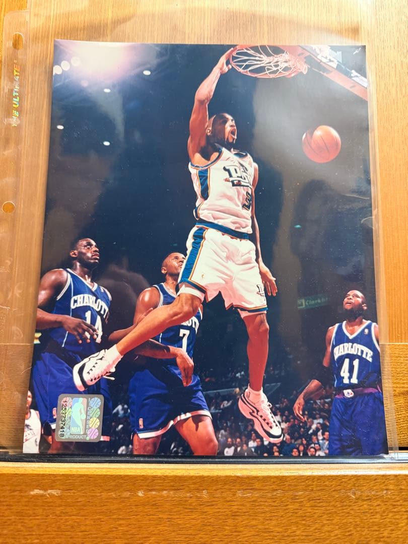 【新品同様】NBA公式 8x10 グラントヒル　フォト集 セット