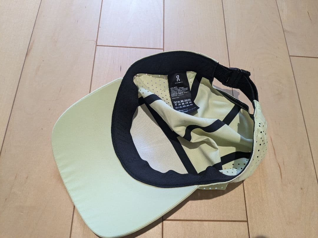 〚未使用品〛オンon Lightweight cap ライトイエロー