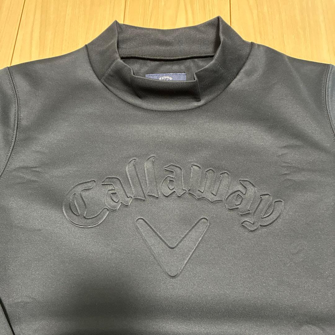Callaway キャロウェイ　ビッグロゴ　モックネックスウェット
