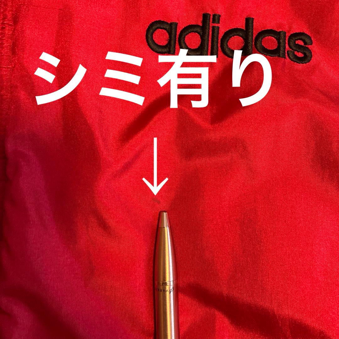 美品90'ヴィンテージ　adidas アディダス　フード中綿入りジャケット M
