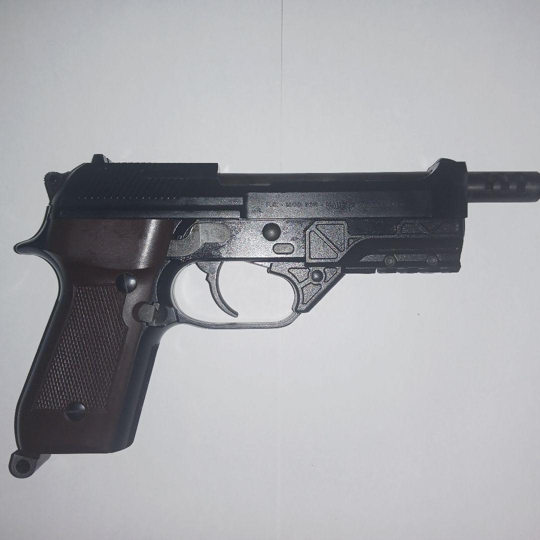マルゼンm93rスペシャルフォース 固定スライドガスガン 予備マガジン付き
