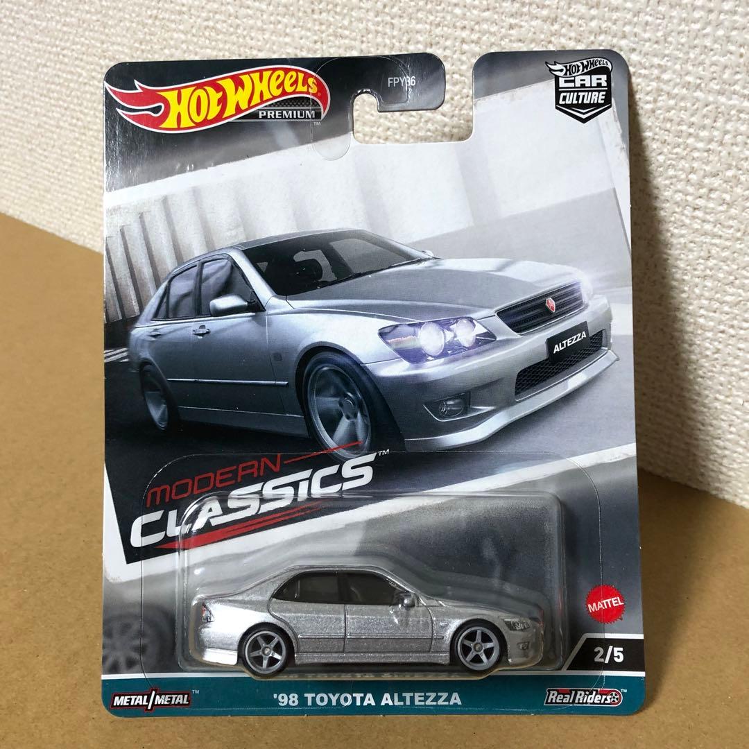 5台セット　ホットウィール　モダン クラシックス　'98 トヨタ アルテッツァ
